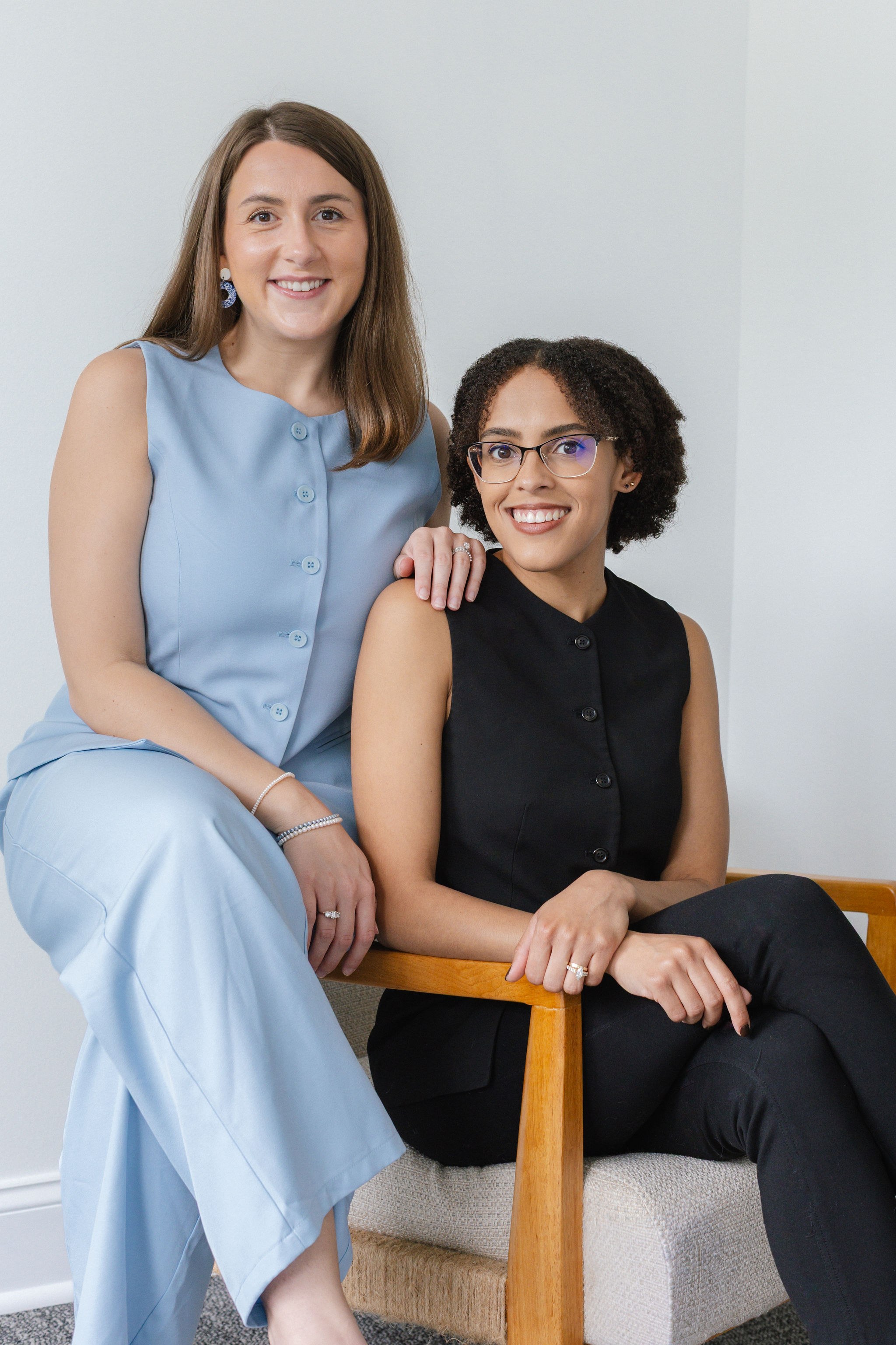 Emily Beilman and Tabitha Tiefermann, co-owners of Belle Trace Financial Planning